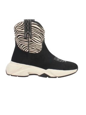 New Dan Post Dingo Safari Cowboy Boots Sneaker Leather Zebra western safari boho